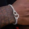 Iced Handcuff Bracelet