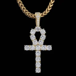 18k Vermeil Ankh Cross -Fashion Jewelry Discount Store 18k vermeil ankh cross gld men the gld shop 8