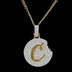 18k Vermeil Cookies Pendant 20 18k Vermeil Cookies Pendant -Fashion Jewelry Discount Store 18k vermeil cookies pendant gld men the gld shop 6