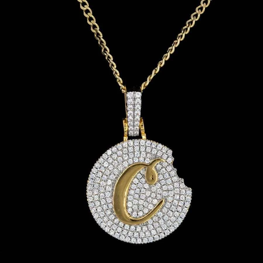 18k Vermeil Cookies Pendant 6 18k Vermeil Cookies Pendant - Image 6