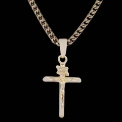 18k Vermeil Crucifix -Fashion Jewelry Discount Store 18k vermeil crucifix gld men the gld shop 6 7beb7a41 07ae 467d 9c2c 3d2ffc2dcfcd
