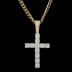 18k Vermeil Diamond Cross -Fashion Jewelry Discount Store 18k vermeil diamond cross gld men the gld shop 4 03e8f7c8 390b 4a01 adf9 719ec442e16c