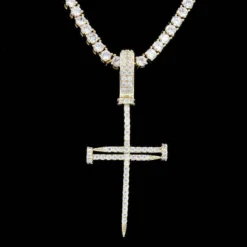 18k Vermeil Nail Cross -Fashion Jewelry Discount Store 18k vermeil nail cross gld men the gld shop 10 157b23ad 0a33 45f4 a6c0 4a7e5e5d2b28