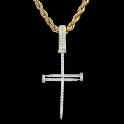 18k Vermeil Nail Cross -Fashion Jewelry Discount Store 18k vermeil nail cross gld men the gld shop 8 1ca46613 9458 4599 9aa2 14ad5569df7e