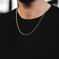 18k Vermeil Rope Chain - 2mm -Fashion Jewelry Discount Store 18k vermeil rope chain 2mm gld men the gld shop 5 dabdc047 2c87 4e7d 974d df87b013a6f1