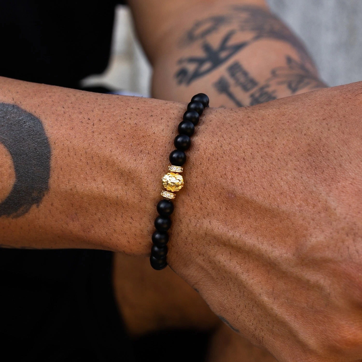 Lion Beaded Bracelet 1 Lion Beaded Bracelet