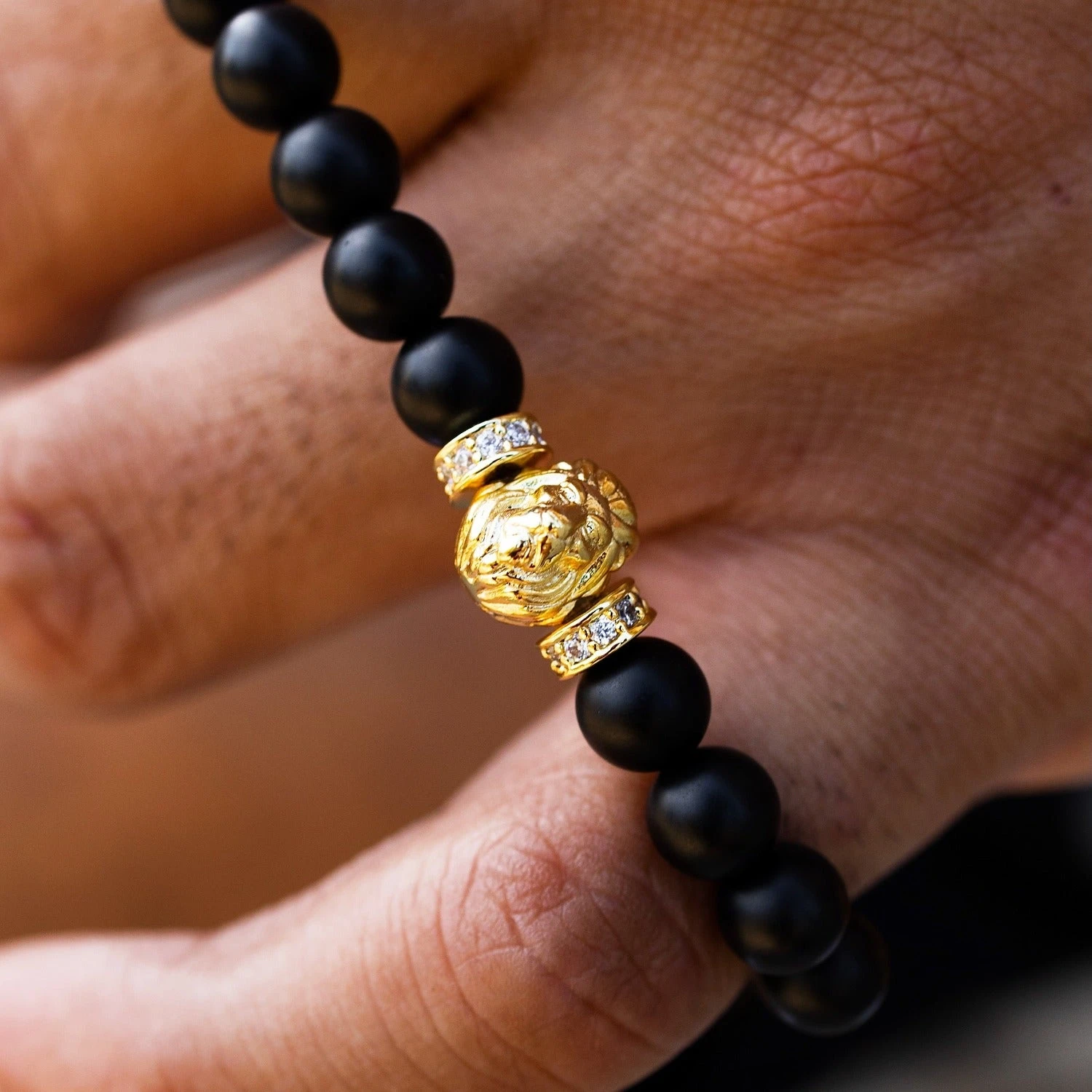 Lion Beaded Bracelet 3 Lion Beaded Bracelet - Image 3