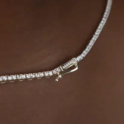 Diamond Tennis Necklace + Bracelet Bundle In Yellow Gold- 2mm -Fashion Jewelry Discount Store 2023 07 11 GLD AUGUSTECOM 0051 f092016c 3059 4fdf a59d 9ad7d2055b79