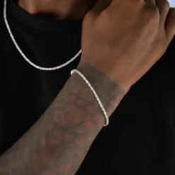 Diamond Tennis Bracelet In White Gold- 2mm -Fashion Jewelry Discount Store 2023 07 11 GLD AUGUSTECOM 2083 ae1b399f a840 456c a4e0 166065bf68db