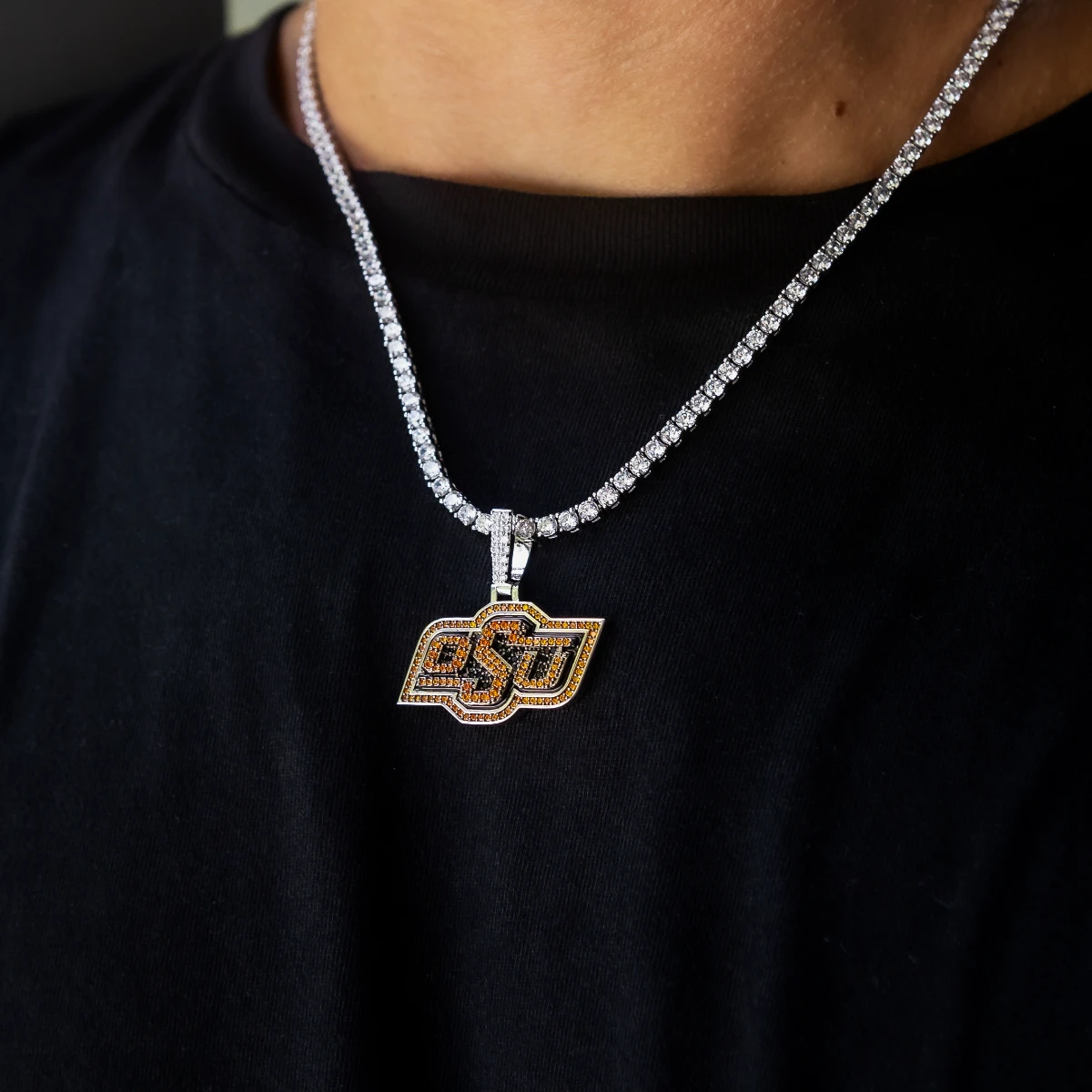 Oklahoma State Cowboys Logo Pendant 3 Oklahoma State Cowboys Logo Pendant - Image 3