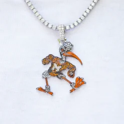 Miami Hurricanes Sebastian The Ibis Pendant