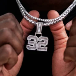 Custom Iced Number Baguette Pendant -Fashion Jewelry Discount Store 2023 08 11 GLD SEPTECOM 1736 Edit Original