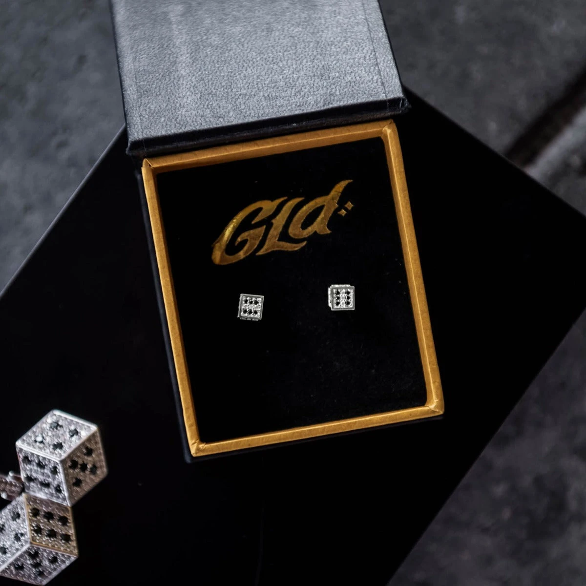 Dice Stud Earrings 4 Dice Stud Earrings - Image 4