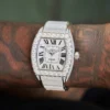 40MM Perennial Era Roman Numeral White Dial- Iced