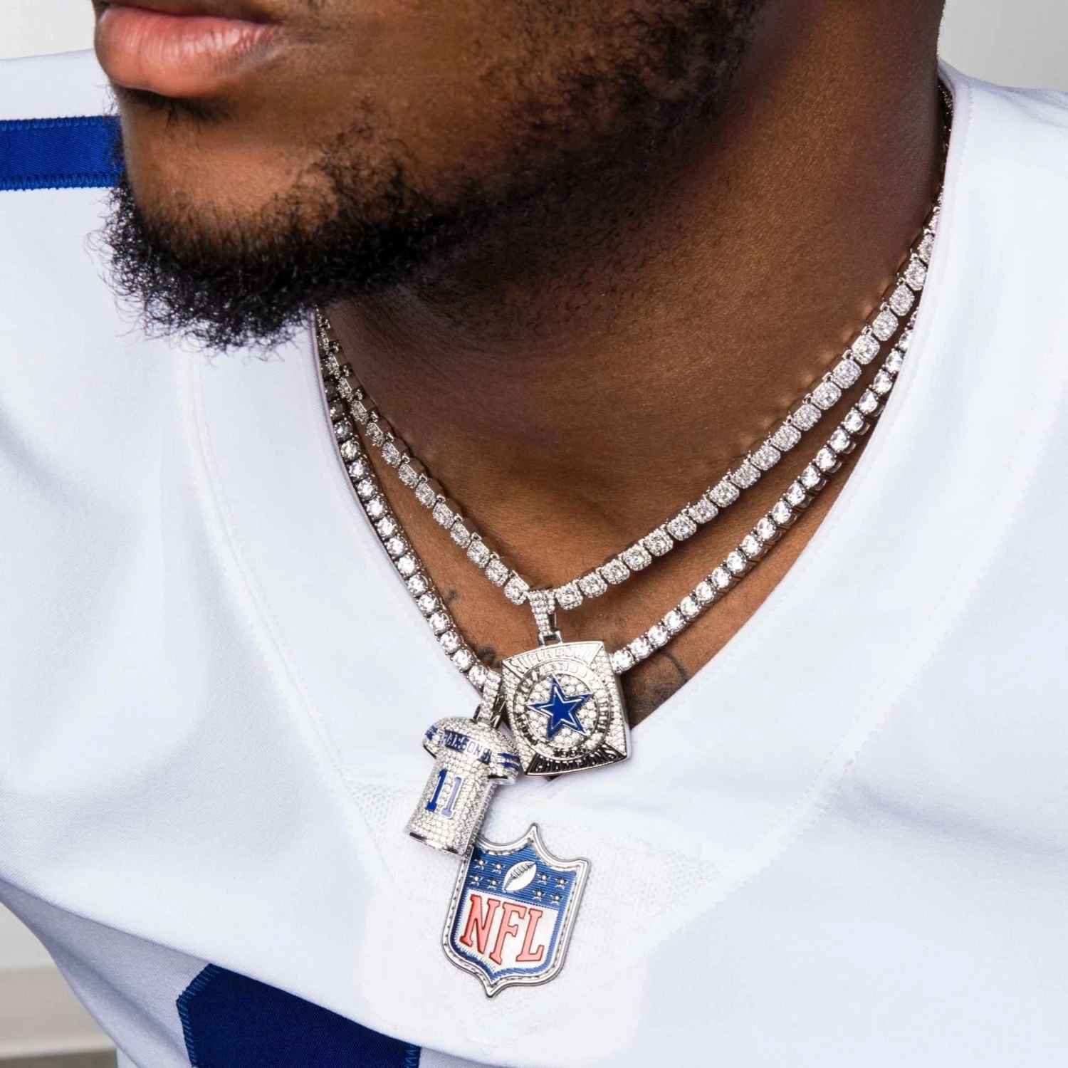 Dallas Cowboys Micah Parsons Jersey Pendant 2 Dallas Cowboys Micah Parsons Jersey Pendant - Image 2