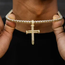 Nail Cross (Large) -Fashion Jewelry Discount Store 606A0952