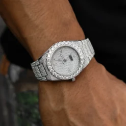 36MM Fully Iced Alpha Era 316 -Fashion Jewelry Discount Store 606A1006