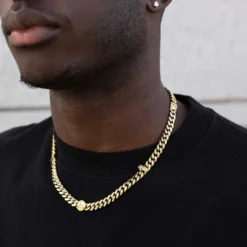 Philadelphia 76ers Miami Cuban Chain - 8mm -Fashion Jewelry Discount Store 606A6918