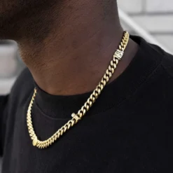 Philadelphia 76ers Miami Cuban Chain - 8mm -Fashion Jewelry Discount Store 606A6919