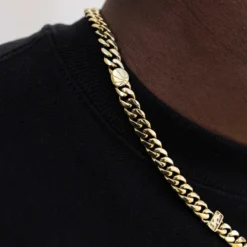 Philadelphia 76ers Miami Cuban Chain - 8mm -Fashion Jewelry Discount Store 606A6932