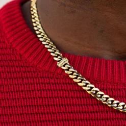 New York Knicks Miami Cuban Chain - 8mm 16 New York Knicks Miami Cuban Chain - 8mm -Fashion Jewelry Discount Store 606A7000