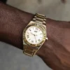 36MM Fluted Bezel Alpha Era In Yellow Gold