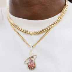Miami Heat Miami Cuban Chain - 8mm -Fashion Jewelry Discount Store 67AFC4BE 2102 4ECA A0BC 222999BFF00A 1 201 a