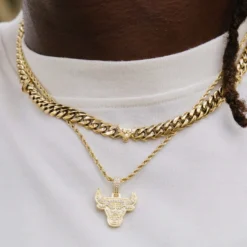 Chicago Bulls Miami Cuban Chain - 8mm -Fashion Jewelry Discount Store 6C7833E3 F86A 48C5 BAFD D82CCC2F1D2A