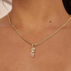 "Baby" Pendant - Yellow Gold