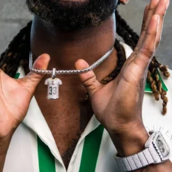 Green Bay Packers Aaron Jones Jersey Pendant -Fashion Jewelry Discount Store 87F907B0 5C2E 4A69 8AA7 7EAE67968083 1 201 a