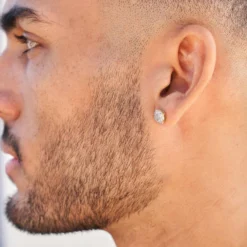 8mm Pave Set Stud Earrings In Yellow Gold 8 8mm Pave Set Stud Earrings In Yellow Gold -Fashion Jewelry Discount Store 8mmPaveSetStudEarringsinYellowGold1