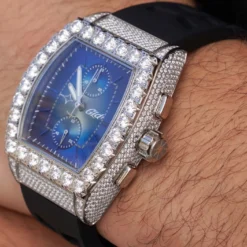 40MM Iced Perennial Era Watch W/ Rubber Strap 12 40MM Iced Perennial Era Watch W/ Rubber Strap -Fashion Jewelry Discount Store 927746A3 F457 47C1 8FAE B9509C3A1266