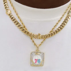 Philadelphia 76ers Miami Cuban Chain - 8mm -Fashion Jewelry Discount Store 957BF6D3 861A 4679 A660 48A250FC0254