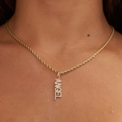 "Angel" Pendant - Yellow Gold