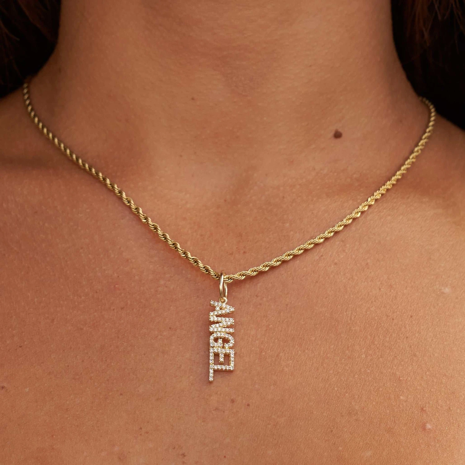 "Angel" Pendant - Yellow Gold 1 "Angel" Pendant - Yellow Gold