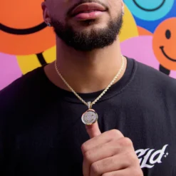 Double-Sided Face Pendant -Fashion Jewelry Discount Store A33B2648 8592ecbe 808a 429c 9256 47b205344019