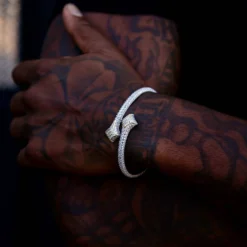 Pave Star Wrap Bracelet -Fashion Jewelry Discount Store A33B3655copy