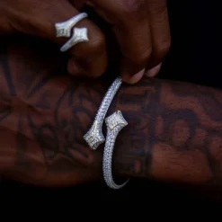 Pave Star Wrap Bracelet -Fashion Jewelry Discount Store A33B3661copy