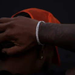 Diamond Tennis Bracelet Bundle In White Gold - 3mm -Fashion Jewelry Discount Store A33B3718copy