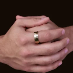 Hammered Ring -Fashion Jewelry Discount Store A33B5419copy