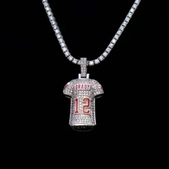 Tampa Bay Buccaneers Tom Brady Jersey Pendant