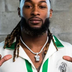 Green Bay Packers Aaron Jones Jersey Pendant -Fashion Jewelry Discount Store B6A37933 280A 4F1A BBD8 48B493D4757B 1 201 a