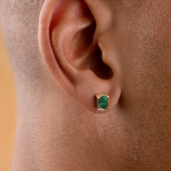 Gemstone Stud Earrings -Fashion Jewelry Discount Store BirthstoneEarings 1 M 1