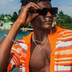 Iced Ball Box Link Chain + Bracelet Bundle -Fashion Jewelry Discount Store C1C103B9 6CF3 46D8 9CE2 E4E9C8E3886C 1