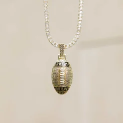 A.J. Greene Football Pendant -Fashion Jewelry Discount Store D7D7ECC1 41A3 4CFF 98C8 FDF91AA07682