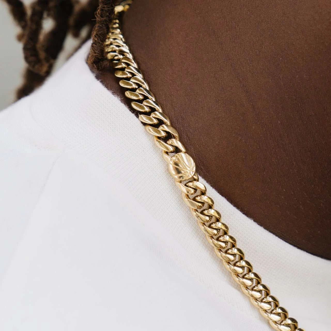 New York Knicks Miami Cuban Chain - 8mm 4 New York Knicks Miami Cuban Chain - 8mm - Image 4