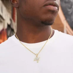 Tampa Bay Buccaneers Micro Logo Pendant - Yellow Gold -Fashion Jewelry Discount Store E030B577 B9C8 4B70 89A2 E7AD38217DF5