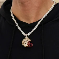 Florida State Football Helmet Pendant