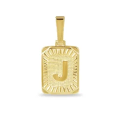 Square Initial Custom Pendant -Fashion Jewelry Discount Store GLD LetterPendant Square J 4b34e6b6 819c 4a8a 961b e521ffdb4088