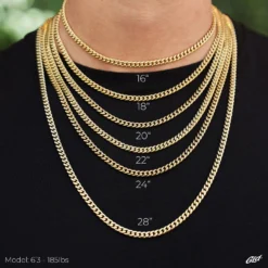 SNG Gaming Pendant -Fashion Jewelry Discount Store GLD Mens Chain Size Chart